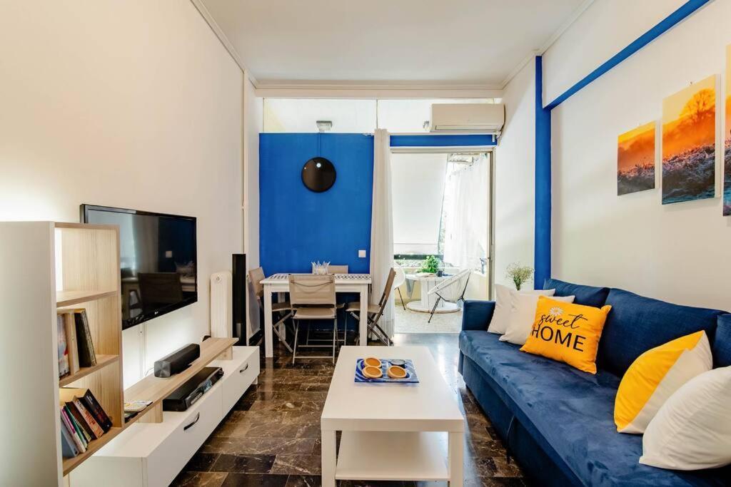 Athens Paradise Apartament 50 Sqm Near To Metro #2 Buitenkant foto